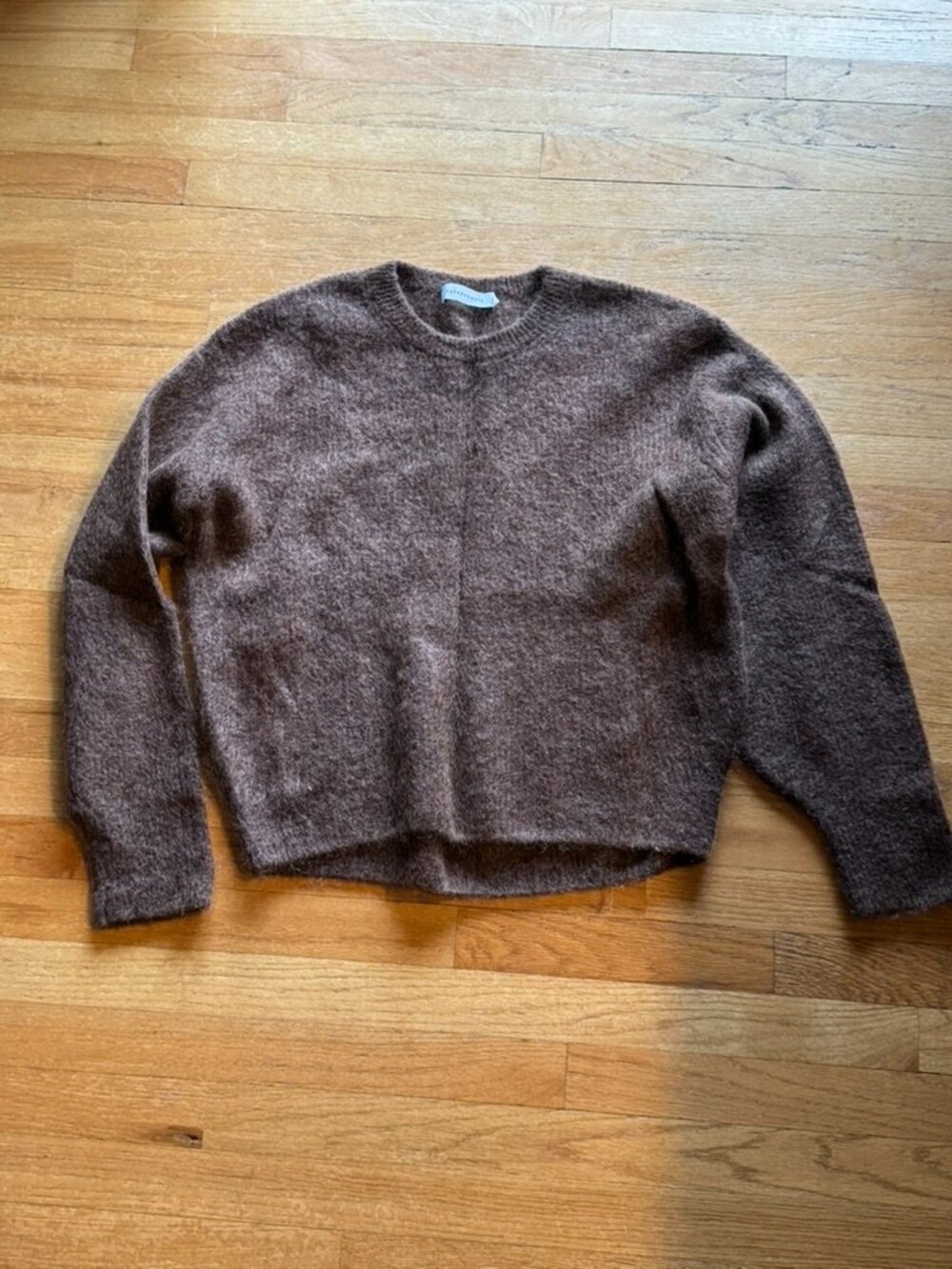 Sayaka Davis Mohair Pullover in Chocolate Size S